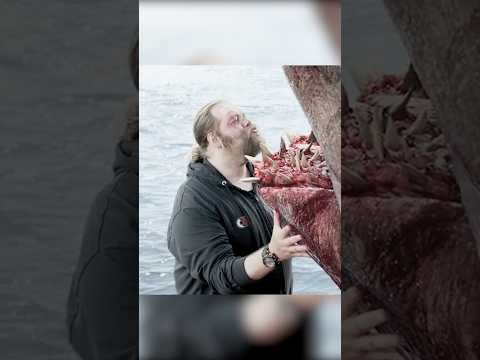 They thought they had caught a megalodon😳😱