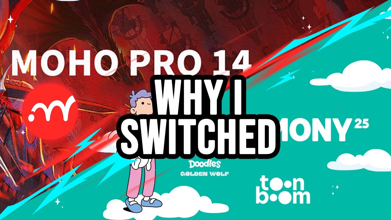 Moho vs Toon Boom Harmony: Why I Switched and You Should Too 🎨
