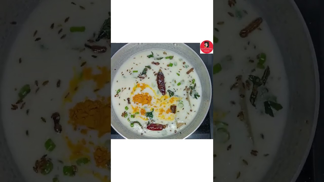 Gujarati Farali Kadhi Recipe 🍲