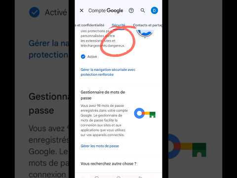 Voilà Où se trouve tous vos mots de passe dans #gmail ? #smartphone #tutorial #motdepasse #google