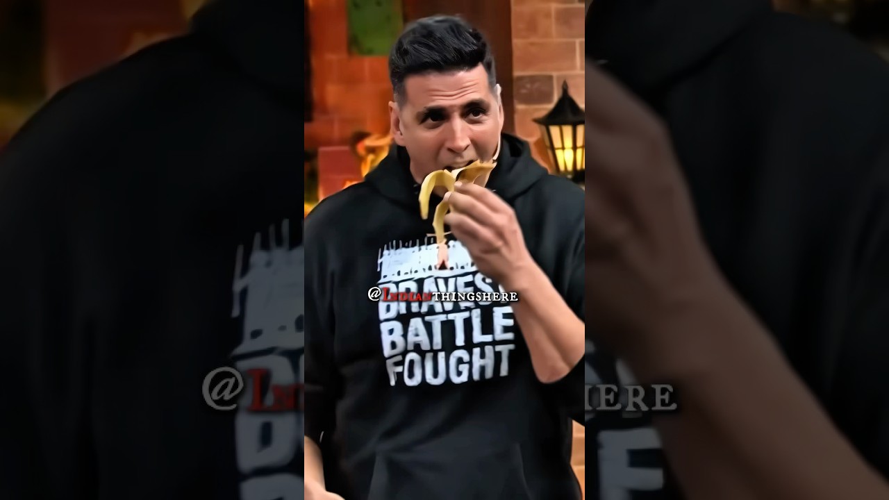 Akshay Kumar's Funny Banana Moment🤣Kapil Sharma #akshaykumar #kapilsharma #bollywood