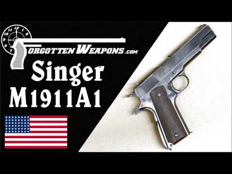 Singer M1911A1: WW2's Rarest Pistol π₯