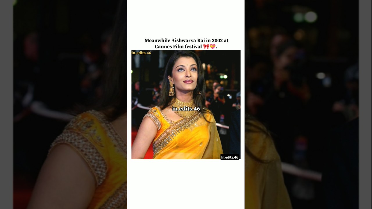 Aishwarya Rai Stuns at Cannes Film Festival ✨