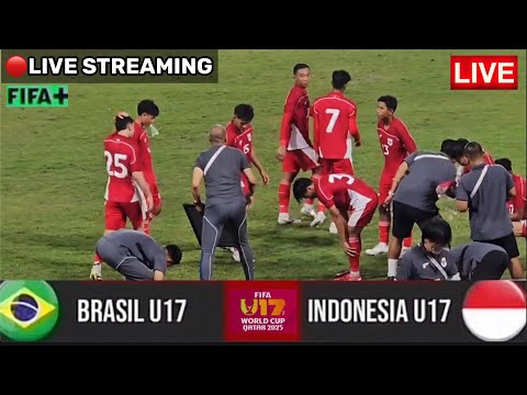 🔴LIVE FIFA . INDONESIA VS BRAZIL . FIFA WORLD CUP U17 GRUP H 2025
