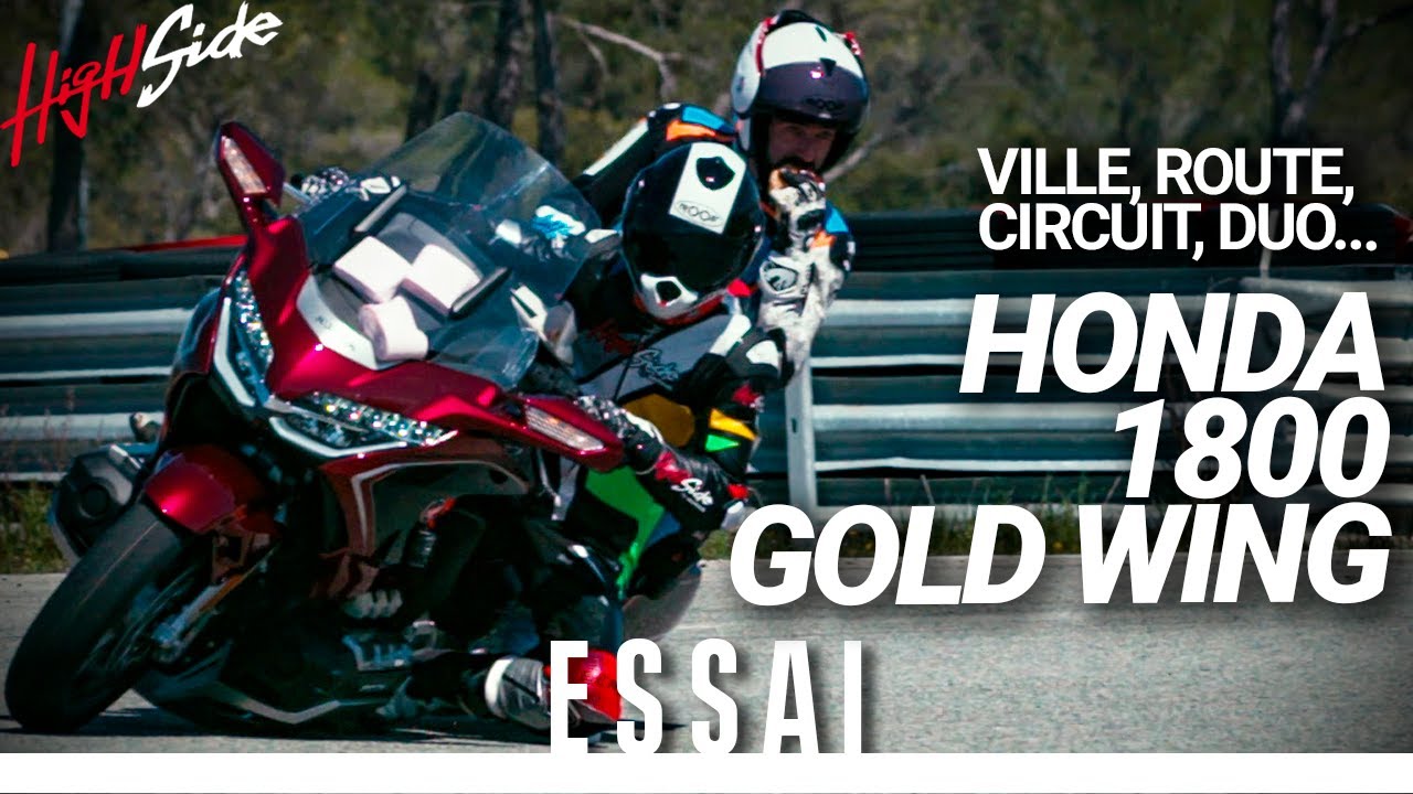 Essai Honda Gold Wing Tour DCT: ville, route & piste 🏍️