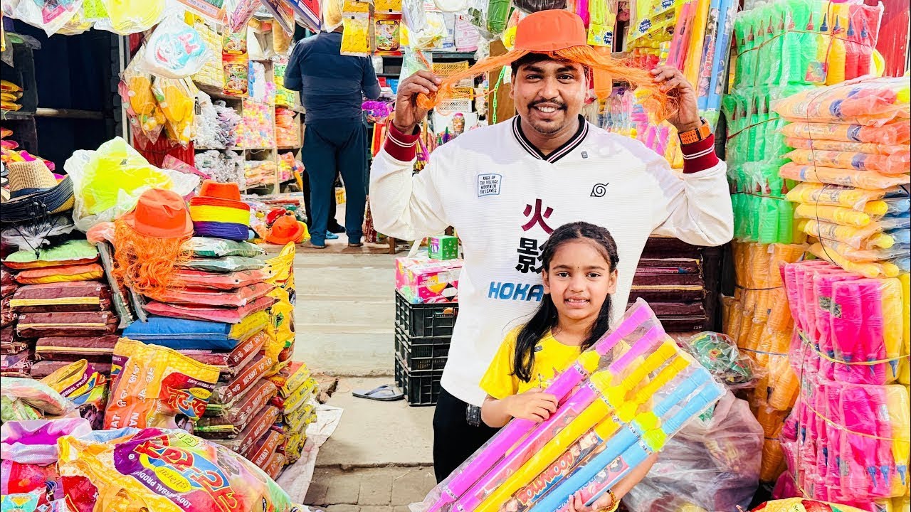 Smiti's Holi Shopping 🛍️