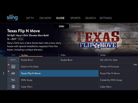 First Look At Sling TV's New App & New Grid Guide