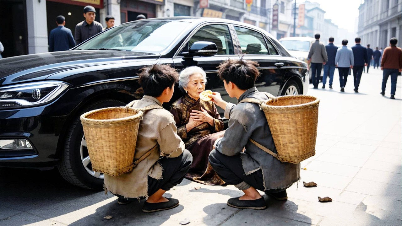 2個乞丐男孩一個舉動救了首富老太一命,首富老太看清他們的模樣立馬認出這是自己的繼承人,立刻接回豪門!#cute #drama #family #face #情感 #movie #逆襲 #親情 #都市