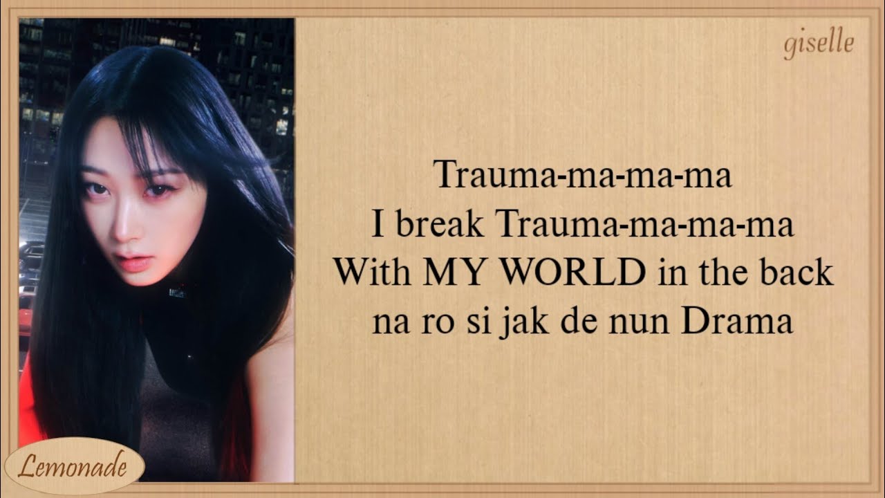 aespa Drama Easy Lyrics 🎶