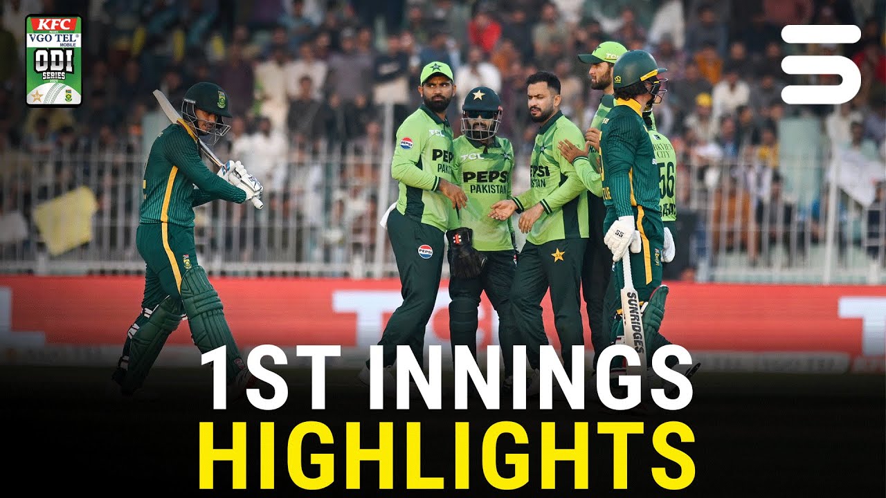 Pakistan vs South Africa 1st Innings Highlights | 3rd ODI 2025 π