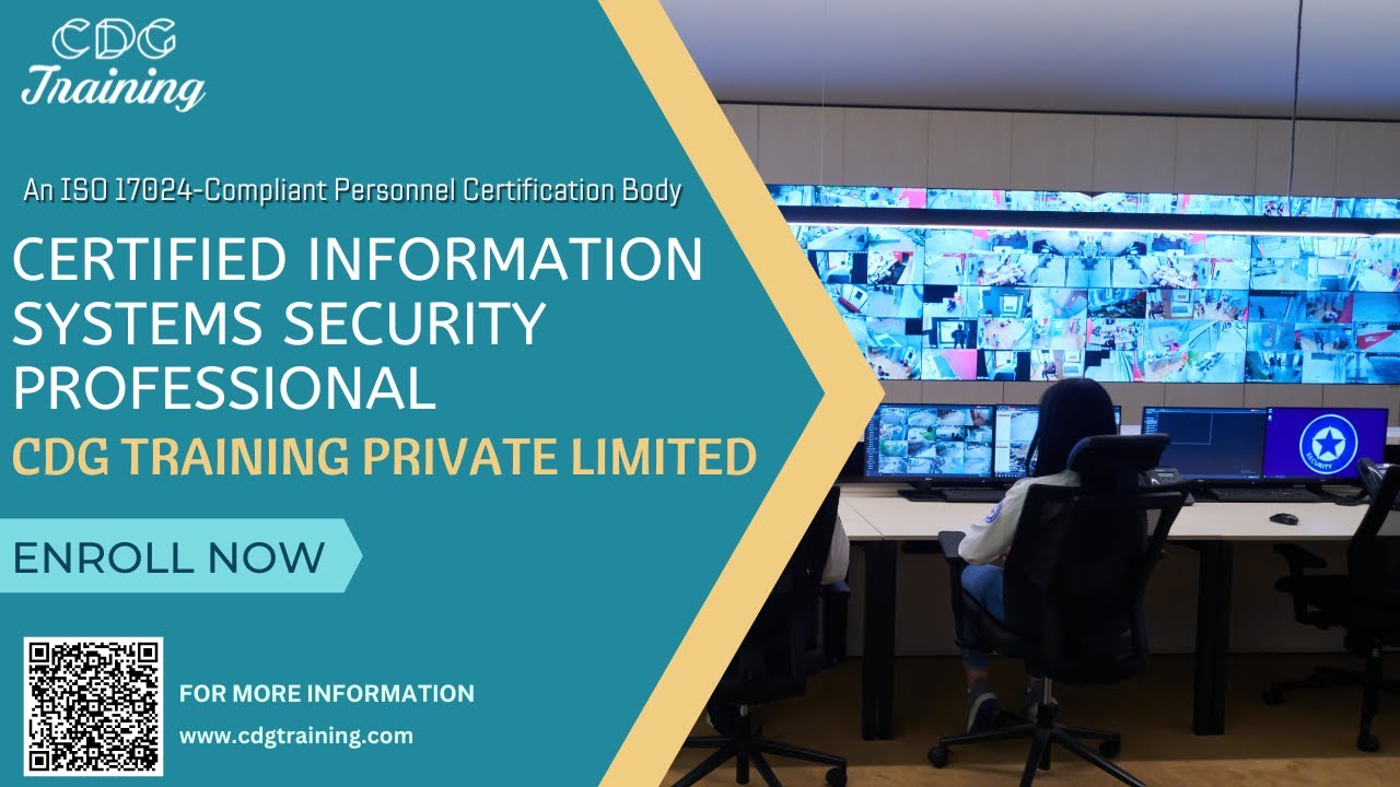 Become a Certified Information Systems Security Professional (CISSP) | CDG Training Private Limited