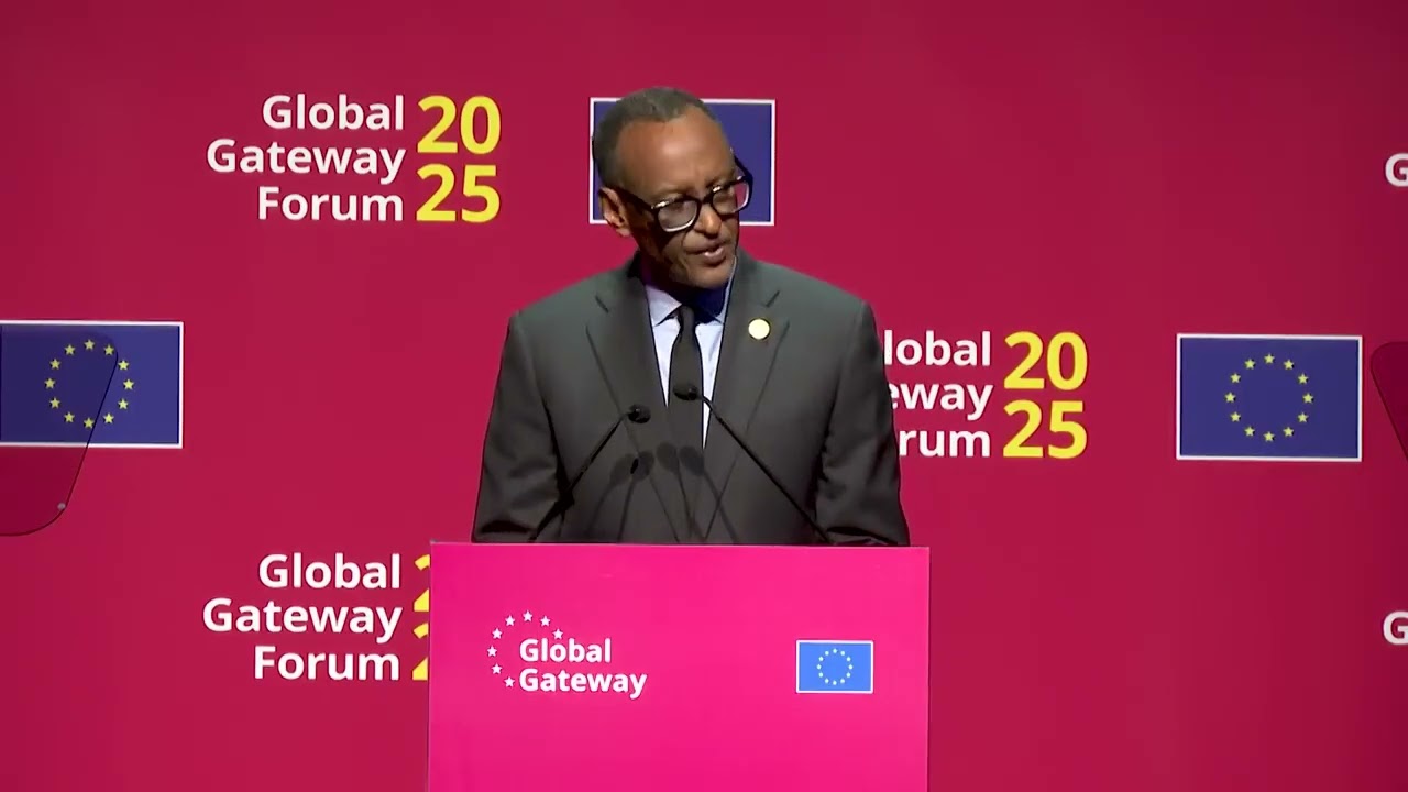 President Kagame's Keynote at Global Gateway Forum 2025 in Brussels 🌍