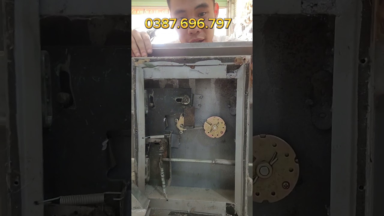 Hướng Dẫn Mở Khóa Két #shorts