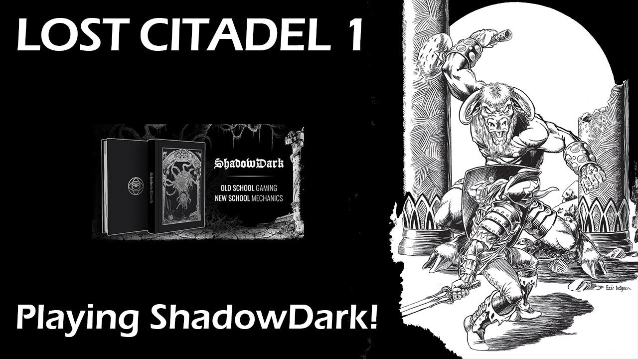 ShadowDark Playthrough: Lost Citadel of the Scarlet Minotaur 🛡️ (Part 1 of 2)