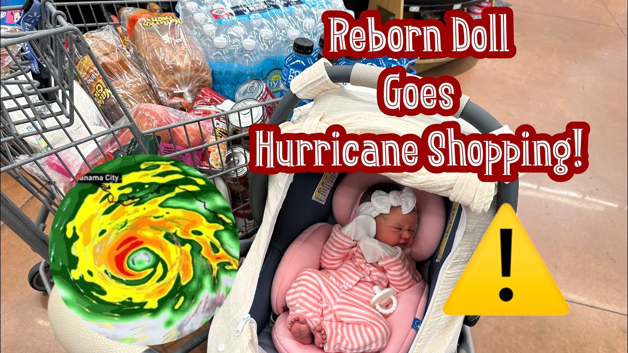 Hurricane Alert & Walmart Reborn Doll Outing 🌪️