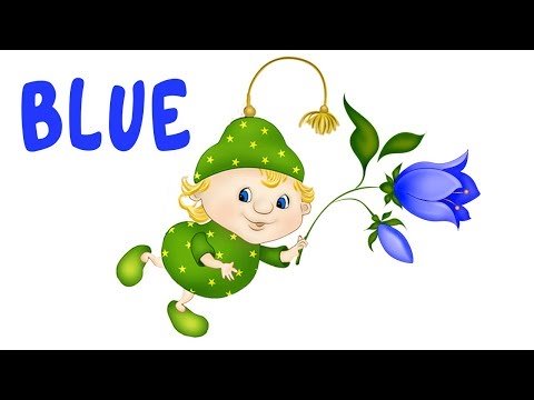 Английский Язык для Детей. Учим Цвета и Названия Цветов на Английском. Обучающее Видео для Детей