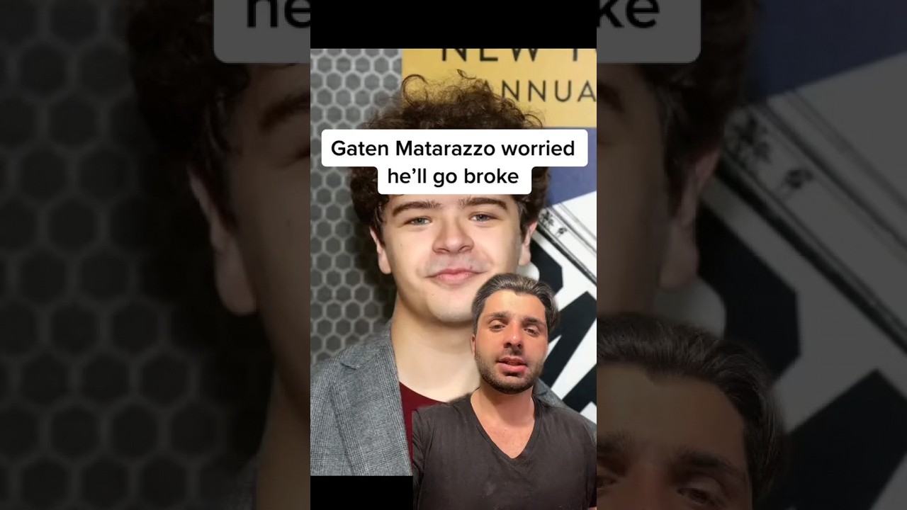 Gaten Matarazzo Reveals Fears of Financial Struggles 😟