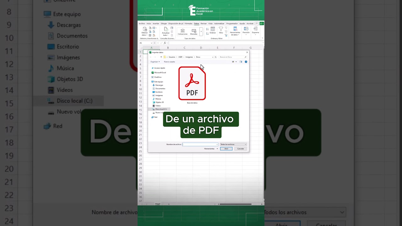 Convierte PDFs a Excel en 5 pasos 😎