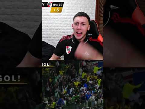 Gol del Flaco Lopez 3-1😡 #futbol #river #riverplate