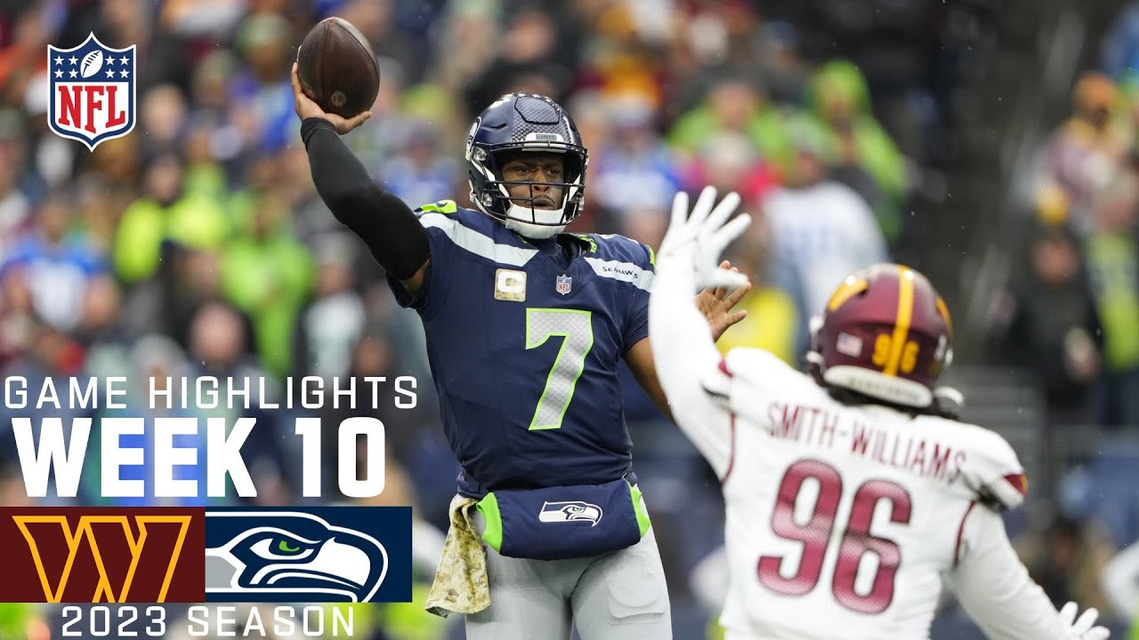 Epic Clash! Washington Commanders vs. Seattle Seahawks | Week 10 Highlights 2023 π