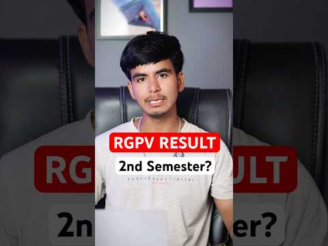 RGPV Second Semester Result 2025 | RGPV RESULT UPDATE | @Growwithfarooque | #rgpv1styear