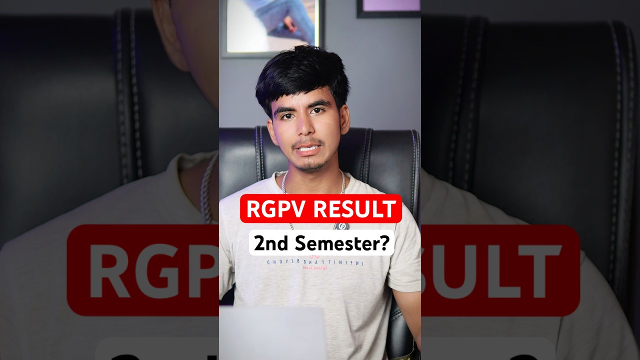RGPV Second Semester Result 2025 Update