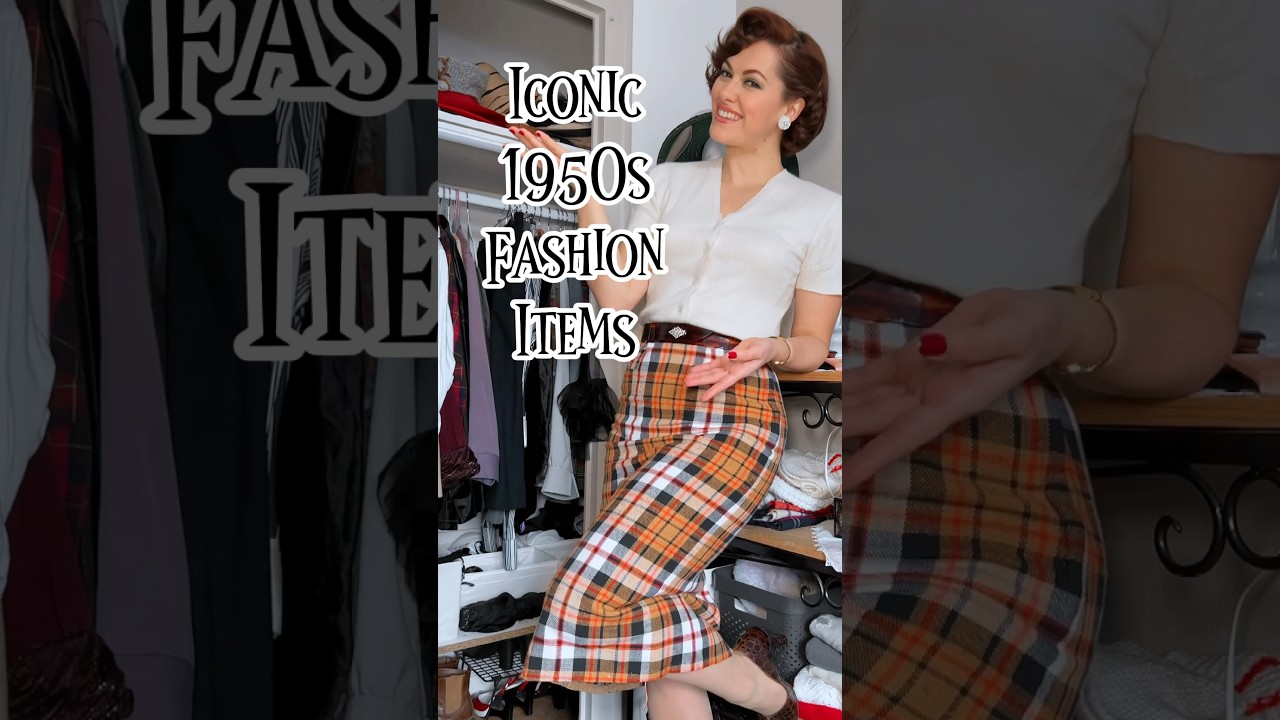 Iconic 1950s Fashion Items π