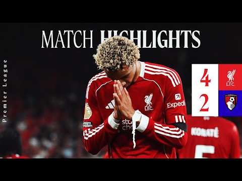 90th Minute Drama! Highlights | Liverpool 4-2 Bournemouth