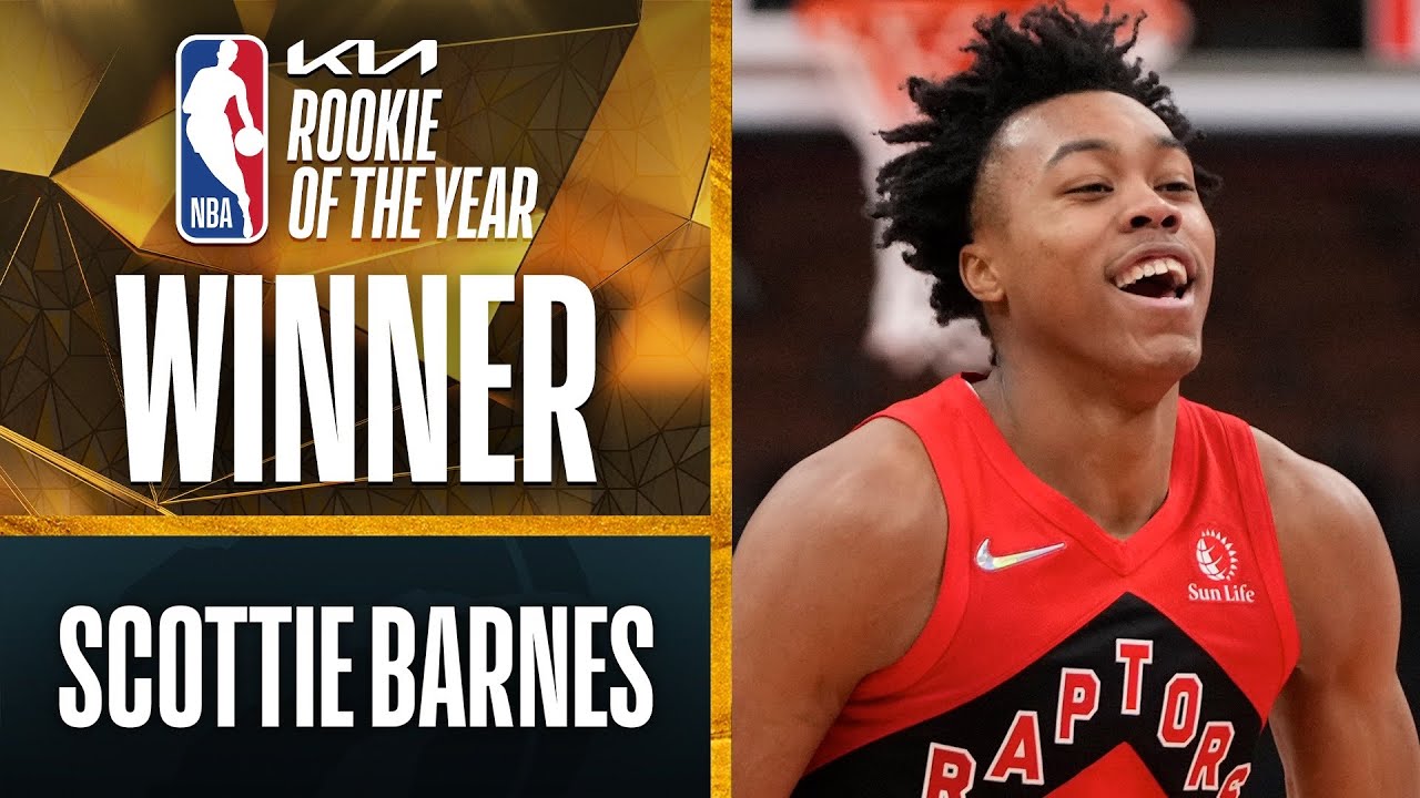 Scottie Barnes Named 2021-22 Kia Rookie of the Year 🏆 | Top Highlights of the Season