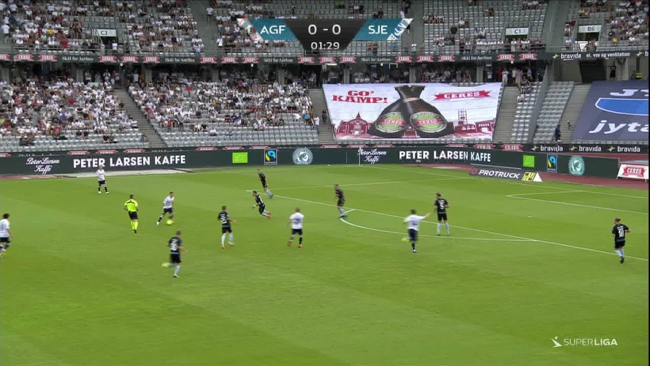 Se Højdepunkterne fra Sidste Kamp mellem SønderjyskE og Aarhus ⚽️