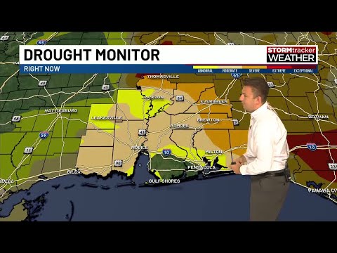 Isolated storms today, big temperature drop ahead