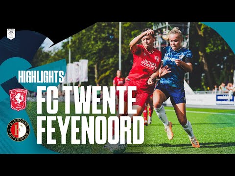 Highlights FC Twente - Feyenoord V1 | Azerion Vrouwen Eredivisie | 2023-2024