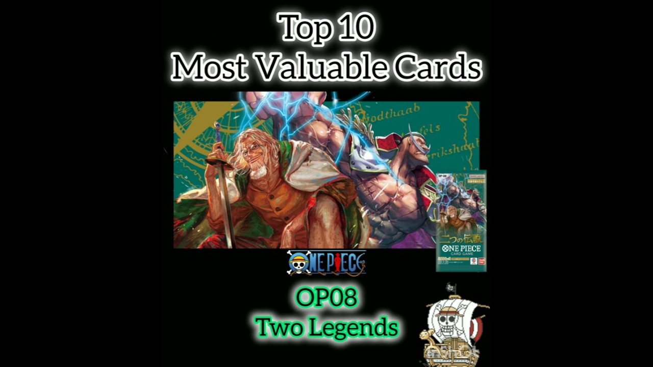 OP08 - Two Legends | 10 Most Expensive Cards | One Piece TCG