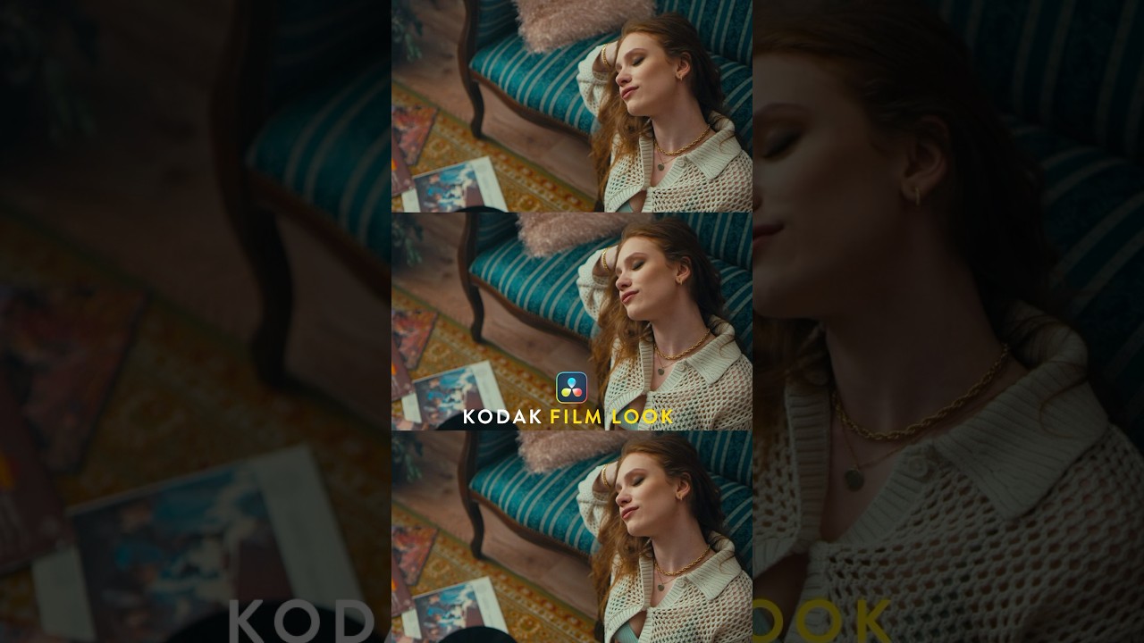 Free Kodak Film Look in DaVinci Resolve 🎞️