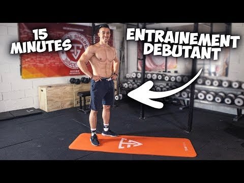 15min débutant sport complet à la maison ! (brûle graisse)