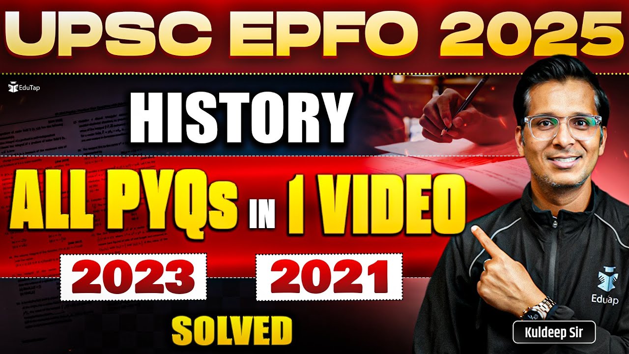 UPSC EPFO Previous Year Question Papers | Indian Freedom Struggle & Heritage PYQs with Solutions 📚