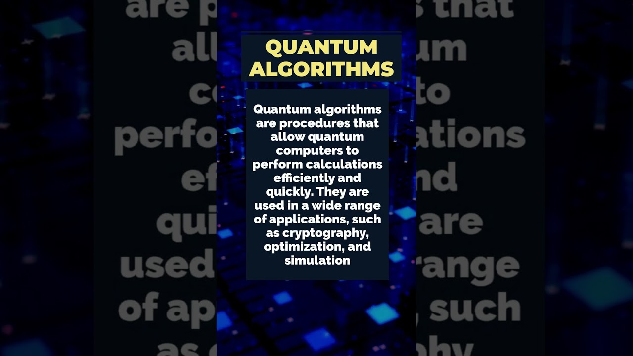 Quantum Algorithms: Unlocking the Future of Fast & Secure Computing 🚀