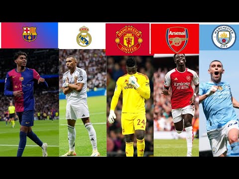 Epic Football & Music Challenge: Barca, Madrid, City, United & Arsenal ⚽🎶