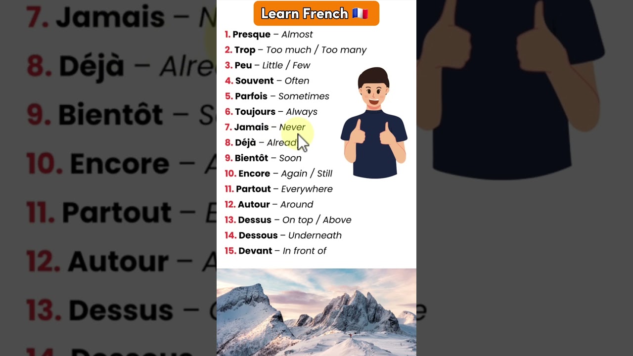 15 Essential French Words You Must Know! 🇨🇵 | Learn French with Moh and Alain