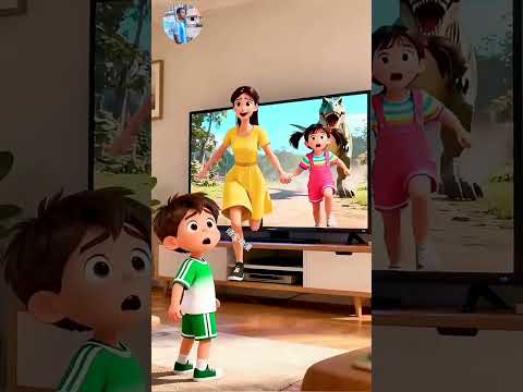 #are didi to TV ke piche Chali gai#cartoon#short video#hashtag#