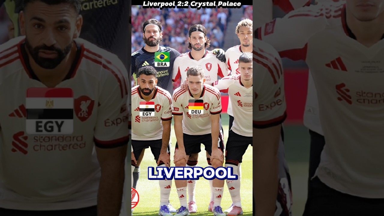 Liverpool vs Crystal Palace 2:2 (2:3) | Community Shield 2025