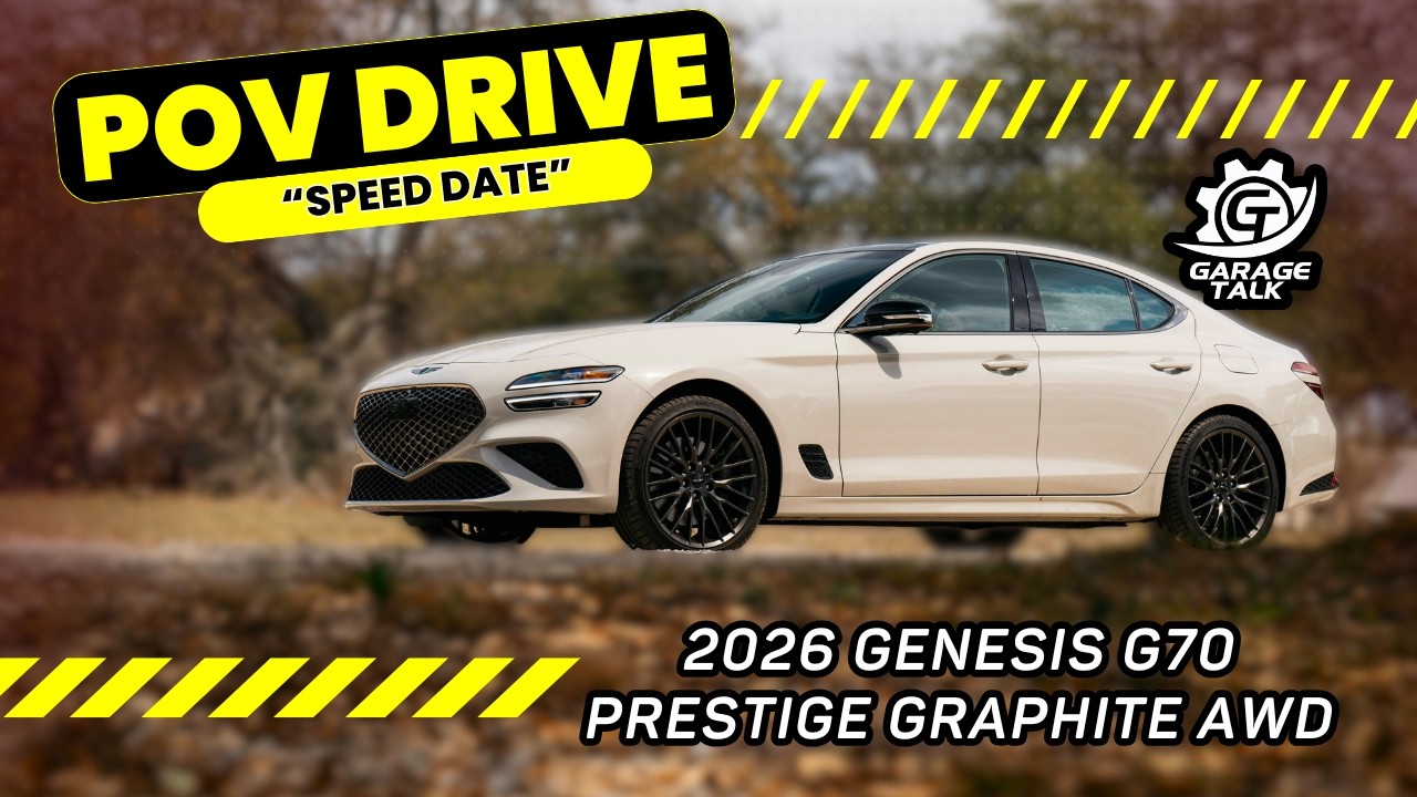 2026 Genesis G70 3.3T Prestige AWD Review 🚗