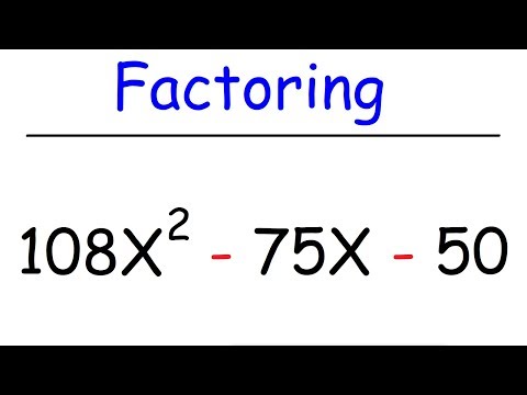 Factoring