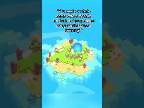 A REINFORCEMENT LEARNING VIDEO GAME? #shorts