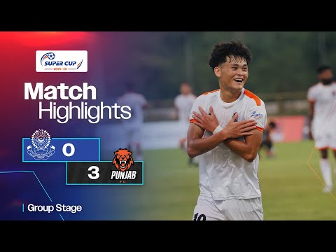 Match Highlights | AIFF Super Cup 2025-26 | Group Stage | Mohammedan SC 0-3 Punjab FC