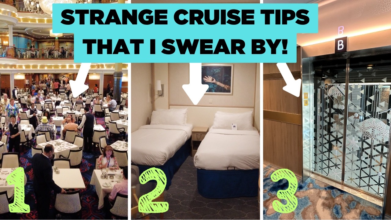 Cruise tips that sound strange but really work