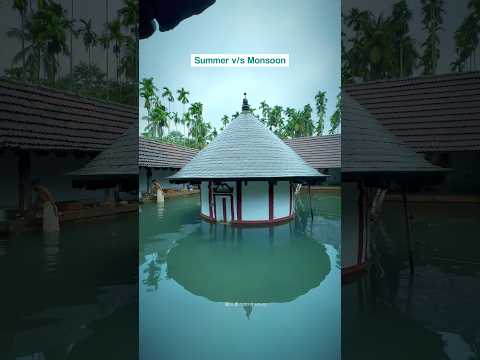 SUMMER VS MONSOON BY @NOTONTHEMAP #travel #neerpathoor#monsoon