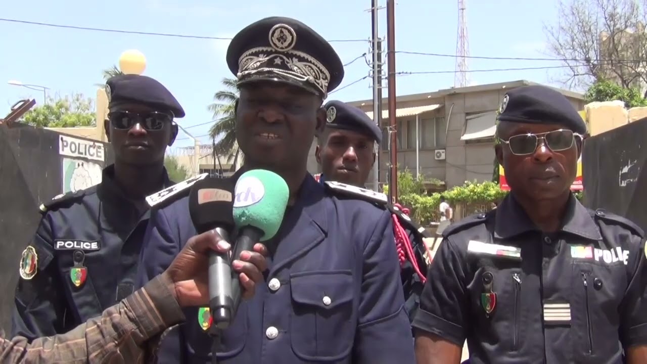 Installation du nouveau commissaire à Saint Louis