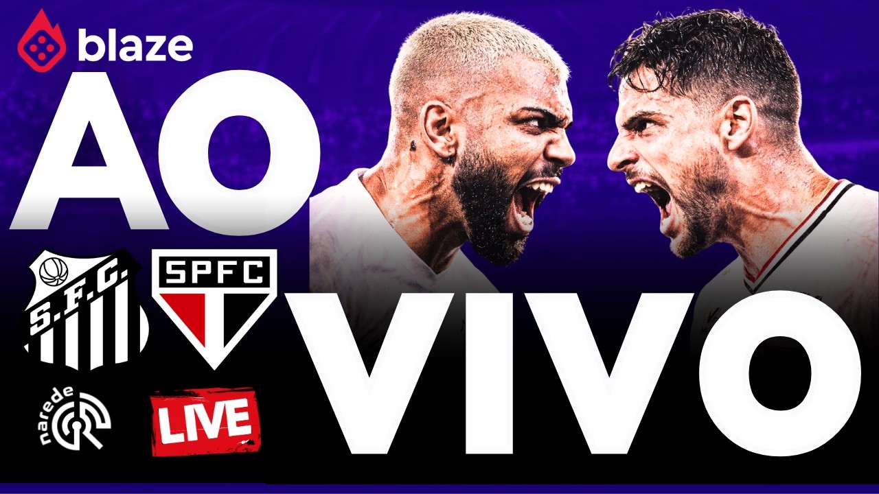 Santos x São Paulo Ao Vivo | Clássico Brasileirão 2026 ⚽