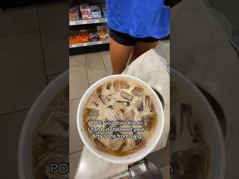 Have You Tried Dirty Soda? 🤔 #shorts #swig
